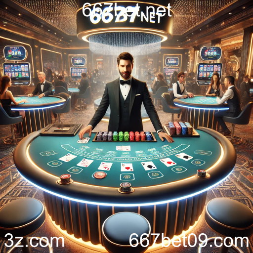 Experiência Imersiva com Jogos Ao Vivo na 667bet net